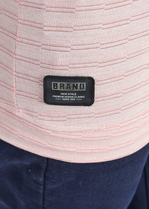 Luxor Boys Round Neck Tencil Jacquard Tees
