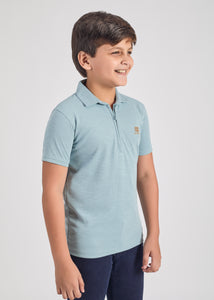 Curtis Boys Half Sleeve Zipper Polo Tees