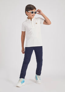 Curtis Boys Half Sleeve Zipper Polo Tees