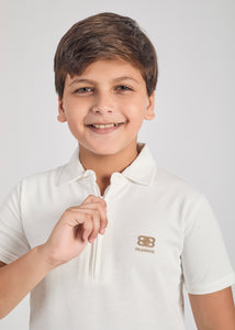 Curtis Boys Half Sleeve Zipper Polo Tees