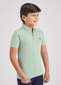 Curtis Boys Half Sleeve Zipper Polo Tees