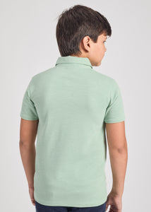 Curtis Boys Half Sleeve Zipper Polo Tees