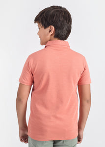 Curtis Boys Half Sleeve Zipper Polo Tees