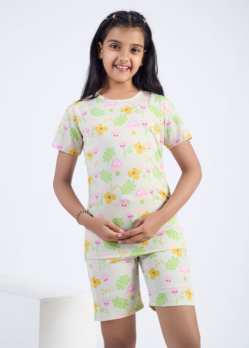 Hamleys Sage Green / 3-4Y Zoe Girls Co-ord Set - Sage Green